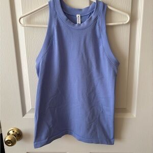Athleta Blue Sleeveless Tank Top